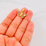 Dije Mariposa 1.95g / 3/4 in Oro Amarillo 18K
