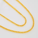 Cadena Franco 7.85g / 24 in / 1.96mm Oro Amarillo 18K