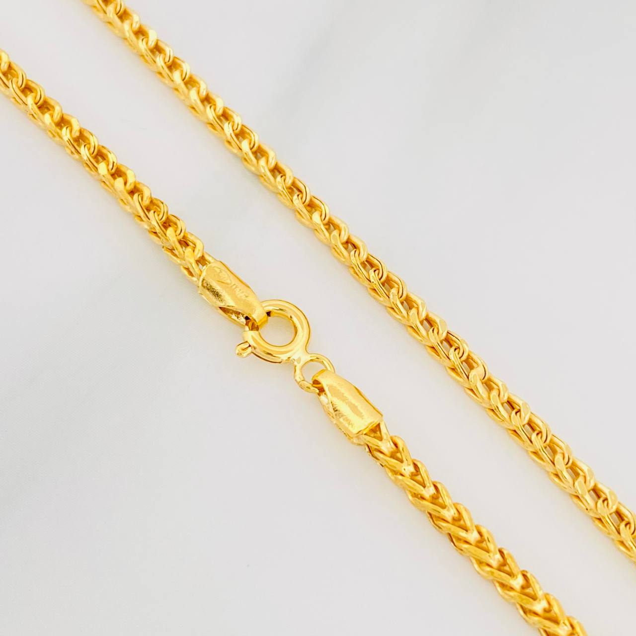 Cadena Franco 7.85g / 24 in / 1.96mm Oro Amarillo 18K
