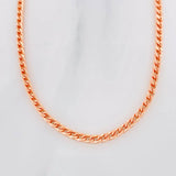 Franco Chain 14g / 24 in / 2.9mm 18K Rose Gold