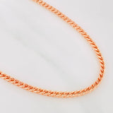 Cadena Franco 14g / 24 in / 2.71mm Oro Rosa 18K