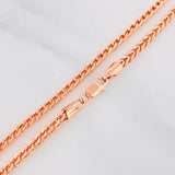 Franco Chain 14g / 24 in / 2.9mm 18K Rose Gold