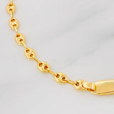 Pulso GC Placa 2.5g / 7 in / 3.75mm Oro Amarillo 18K