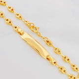 Pulso GC Placa 2.5g / 7 in / 3.75mm Oro Amarillo 18K