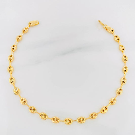 Pulso GC 2.7g / 7 1/2 in / 3.96mm Oro Amarillo 18K