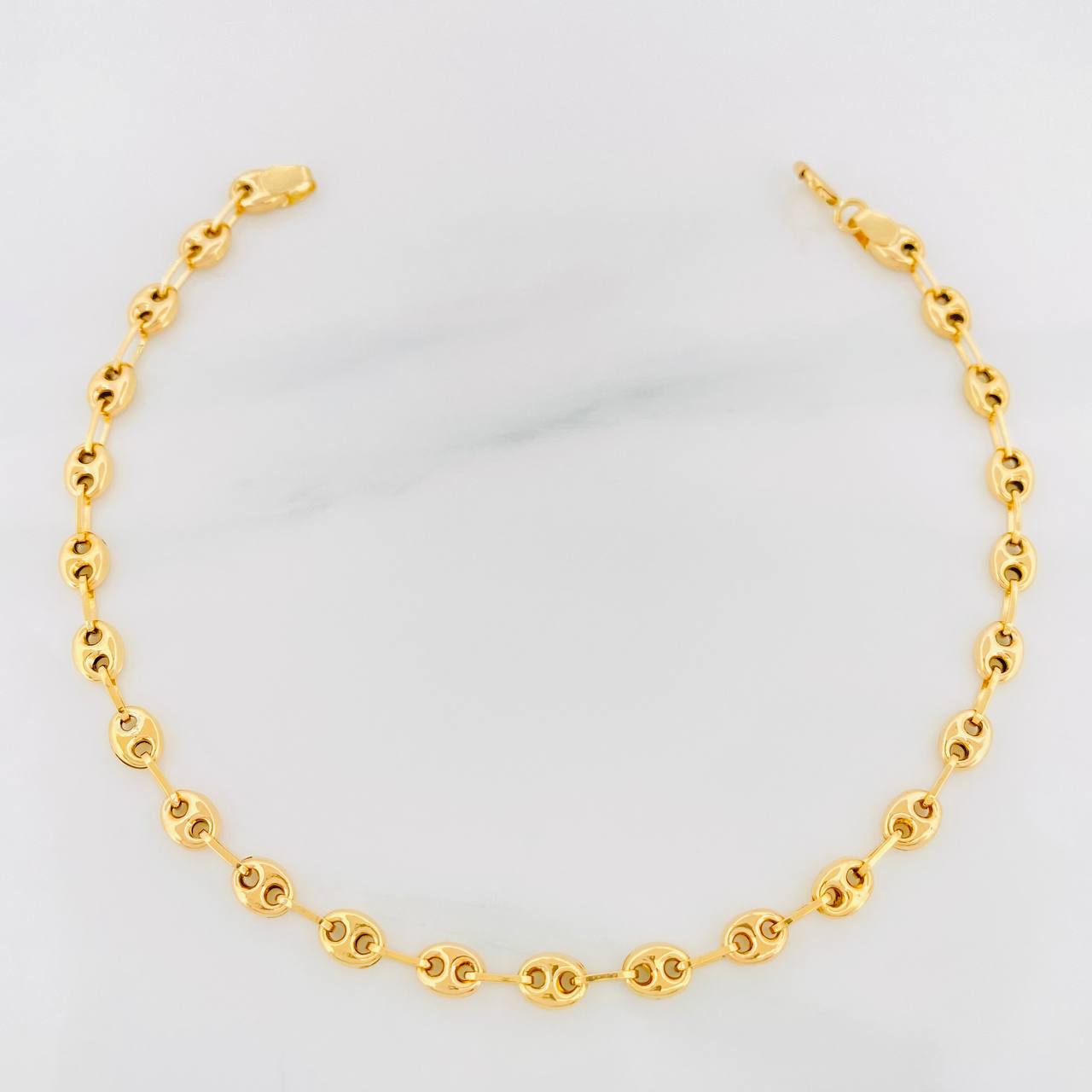 Bracelet GC 2.25g / 7 1/2 in / 3.5mm Yellow Gold 18K