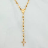 Miraculous Virgin Rosary 6.45 g / 18 1/4 in / 4mm-3 mm 18K Yellow Gold