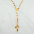 Miraculous Virgin Rosary 13.2 g / 15 3/4 in / 6mm-5 mm 18K Yellow Gold