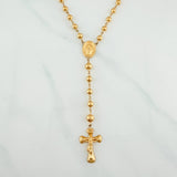 Miraculous Virgin Rosary 13.2 g / 15 3/4 in / 6mm-5 mm 18K Yellow Gold