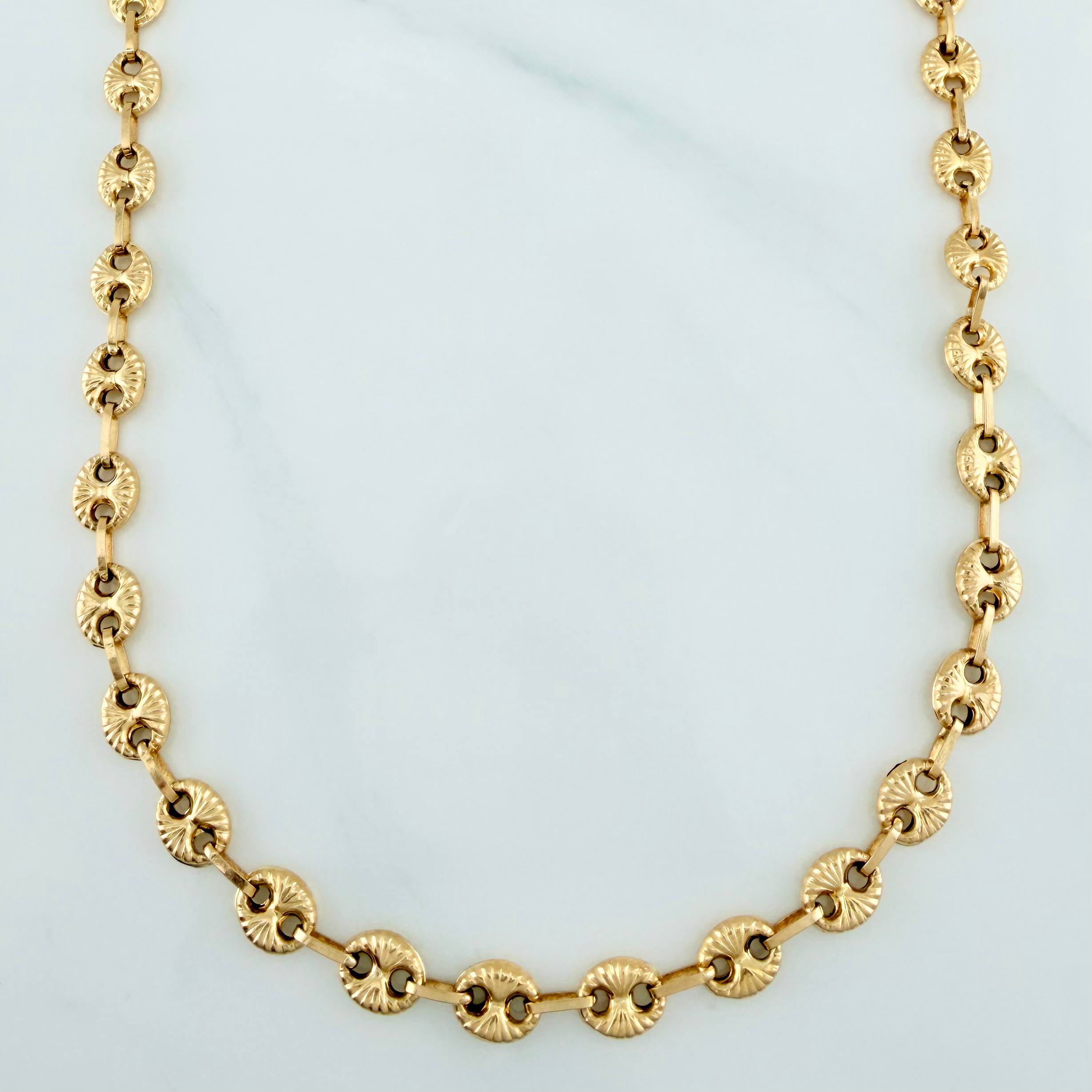 Cadena Gc 9.15 g / 18 1/2 in / 5.7 mm Oro Amarillo 18K