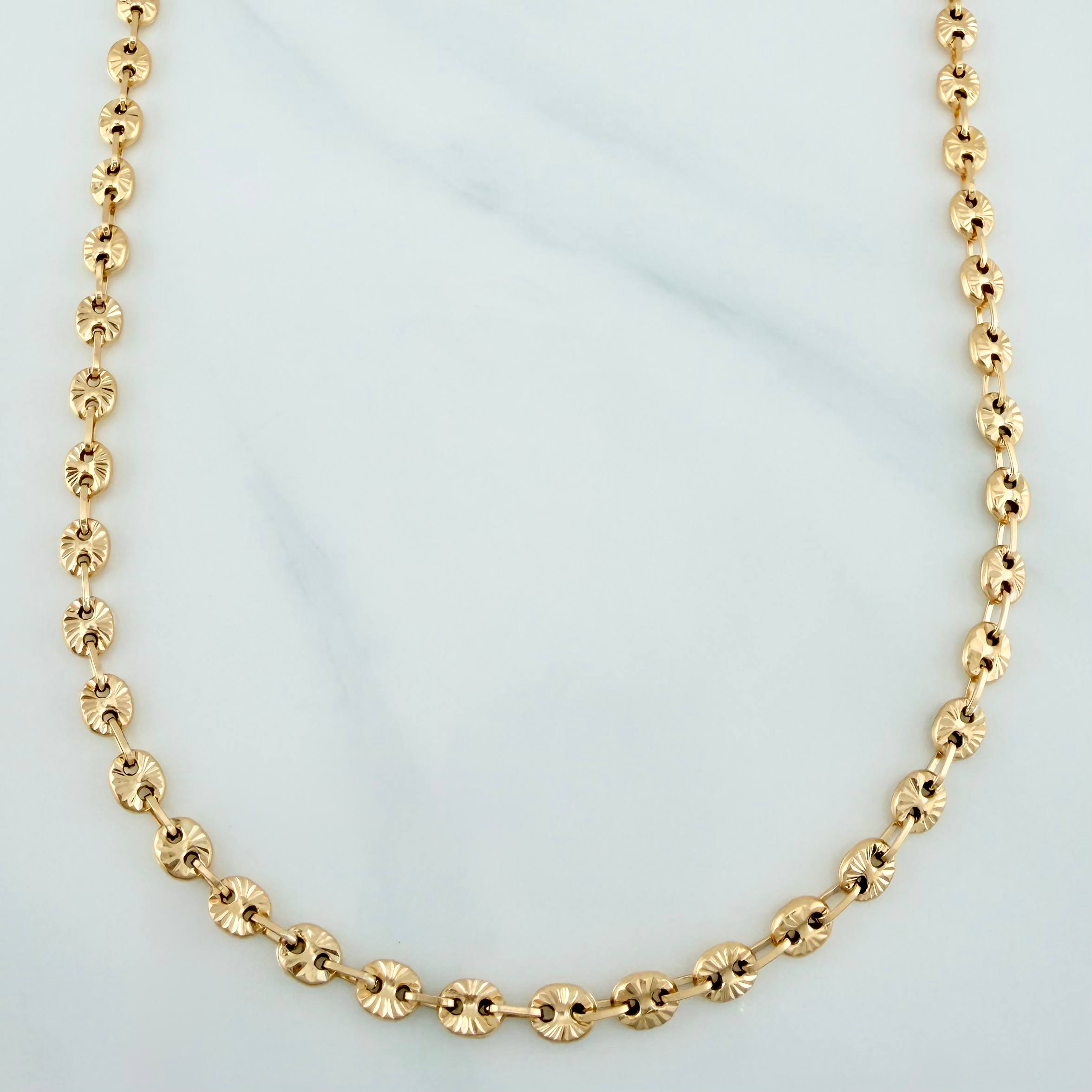 Cadena Gc 8.2 g / 18 in / 4 mm Oro Amarillo 18K