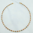 Anklet Gc 3.05 g / 11 in / 3 mm Three Golds 18K
