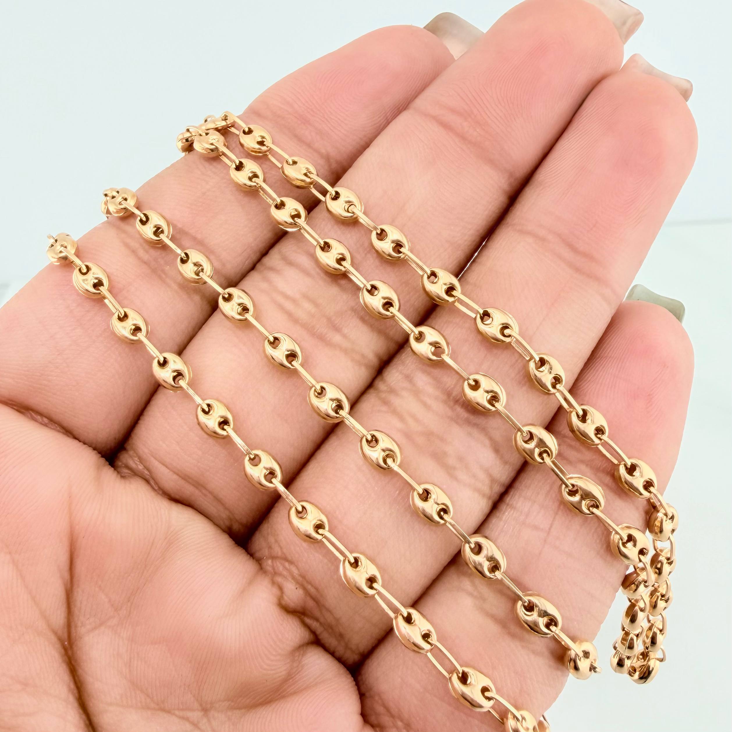 Cadena Gc 5.6 g / 22 in / 3.2 mm Oro Amarillo 18K