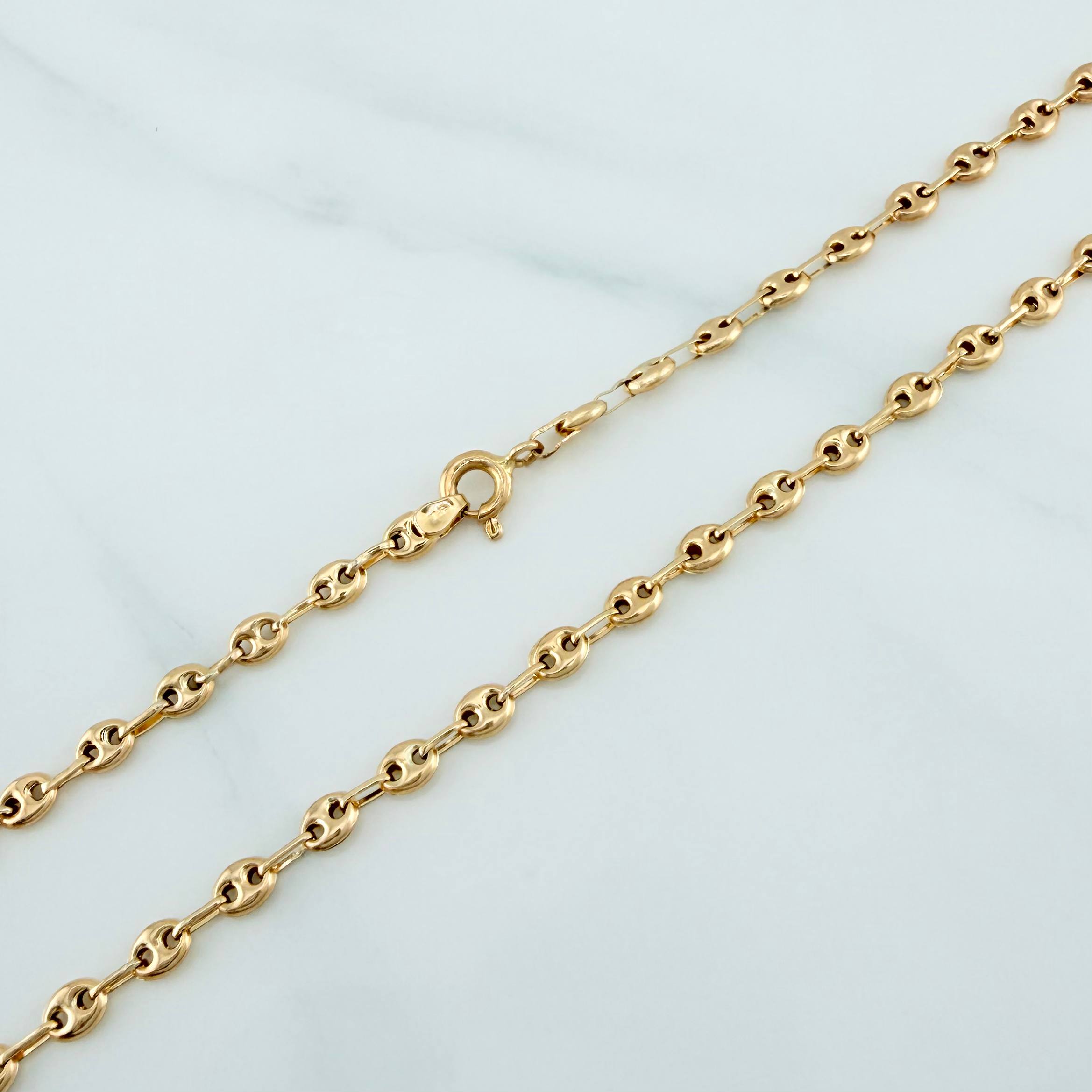 Cadena Gc 5.6 g / 22 in / 3.2 mm Oro Amarillo 18K