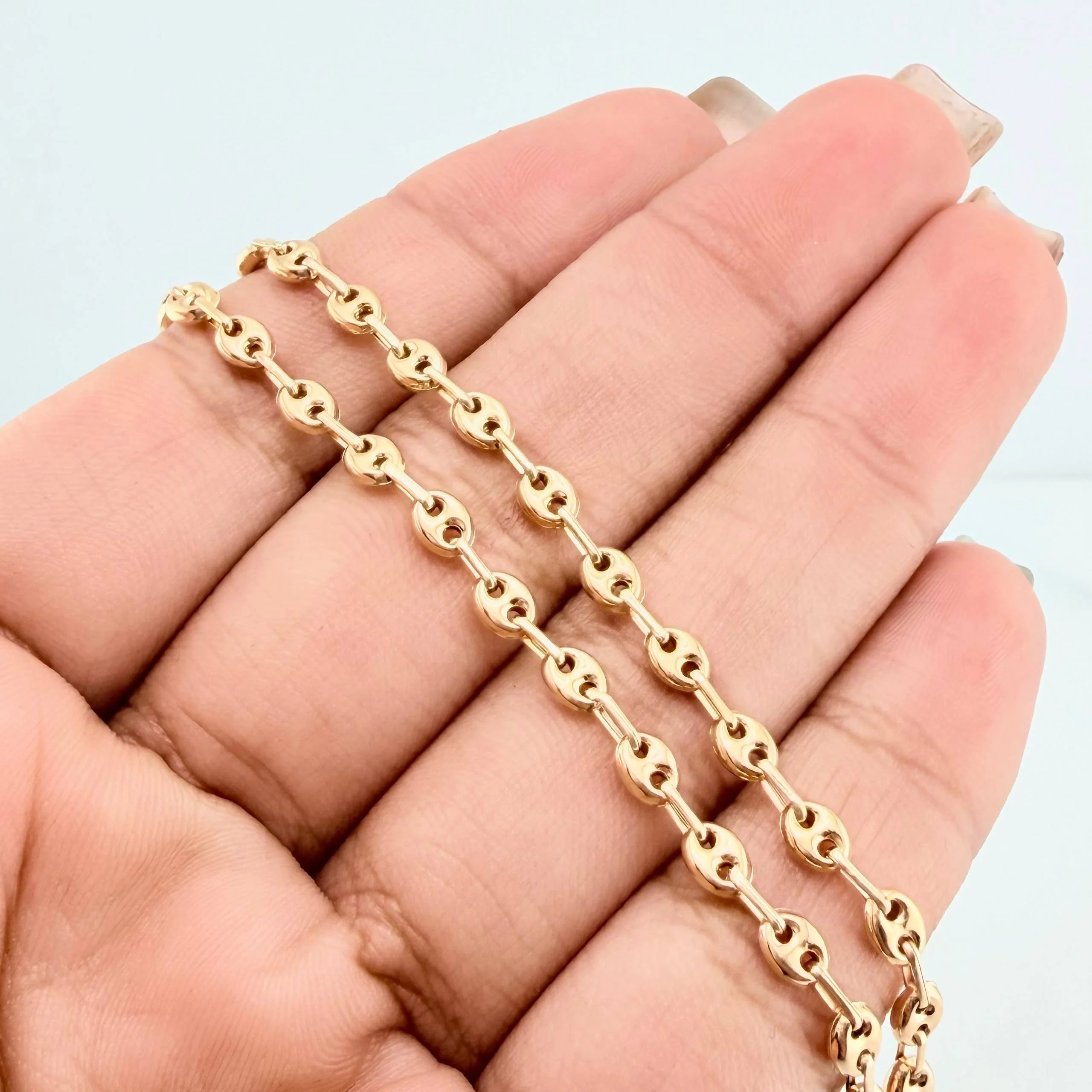 Cadena Gc 10 g / 23 3/4 in / 4.8 mm Oro Amarillo 18K