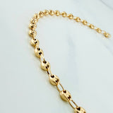 18K Yellow Gold Anklet Gc 3.1 g / 10 1/4 in / 3.35 mm