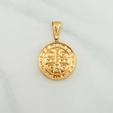 Pendant San Benito 3 g / 1 1/4 in Yellow Gold 18K