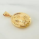 Pendant Virgin of Guadalupe 1.5 g / 1 1/4 in Yellow Gold 18K