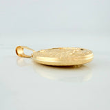 Pendant Virgin of Guadalupe 2.4 g / 1 1/2 in Yellow Gold 18K