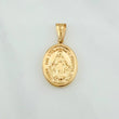 Pendant Miraculous Virgin 1.95 g / 1 1/4 in 18K Yellow Gold