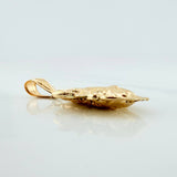 Pendant Indio 1.95 g / 1 1/2 in 18K Yellow Gold