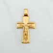 Pendant Cross Christ 4.9 g / 2 in Yellow Gold 18K