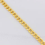 Cuban Links Bracelet 4.15g / 7 1/2 in / 6.3mm Yellow Gold 18K