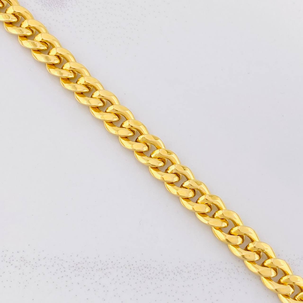 Pulso Cubano 5g / 7 1/2 in / 6.9mm Oro Amarillo 18K