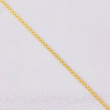 Cadena China 3.2g / 24 in / 1.4mm Oro Amarillo 18K