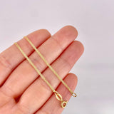 Bismark Chain 3.25g / 24 in / 1.4mm 18K Yellow Gold