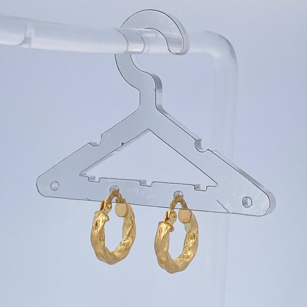 Hoop Earrings Isis 1.6gr / 3/4 in / mm Yellow Gold 18K %