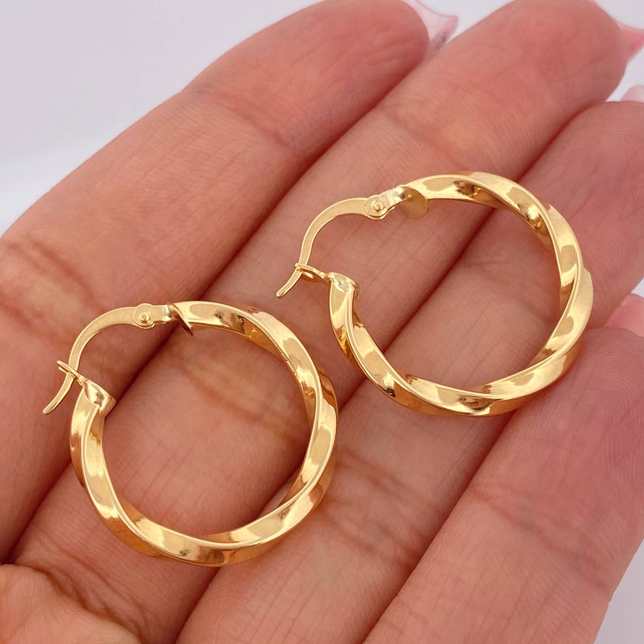 Candongas Kari 2.15gr / 1 in / Oro Amarillo 18K %