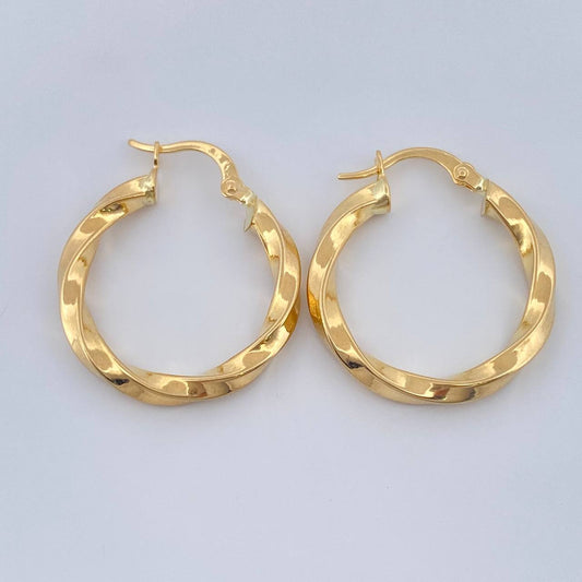 Candongas Kari 2.15gr / 1 in / Oro Amarillo 18K %