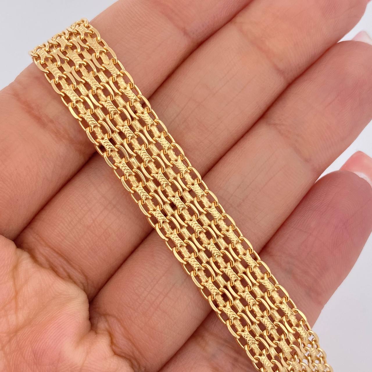 Cadena China 52.35gr / 24 in / 11.3mm Oro Amarillo +1 18K $