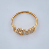 Love Ring 1.3gr / T5 1/4 / 18K Yellow Gold %