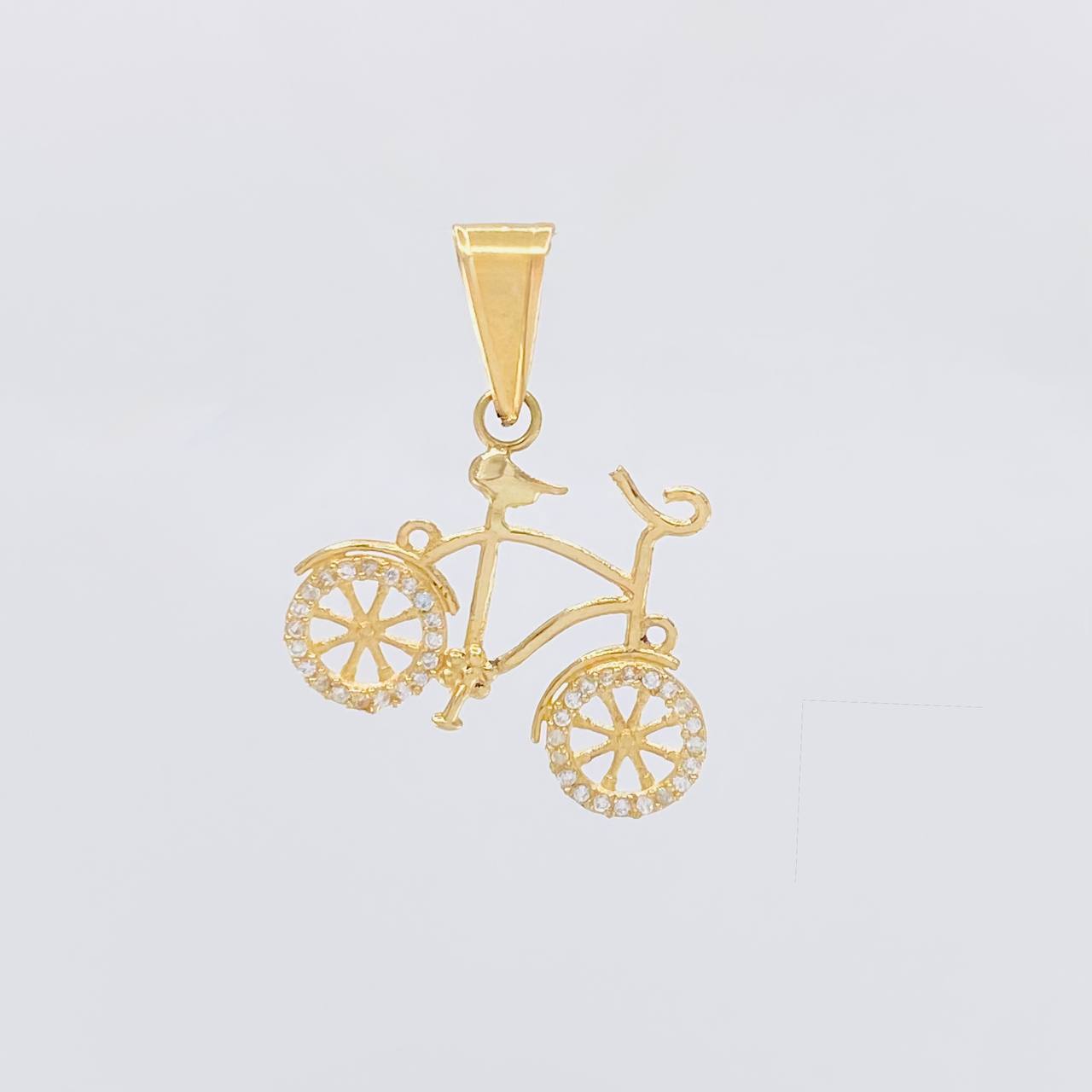 Pendant Bicycle 1.45g / 1 in 18K Yellow Gold