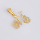 Pendant Bicycle 1.45g / 1 in 18K Yellow Gold