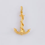 Pendant Anchor 1.8g / 1 1/4 in 18K Yellow Gold