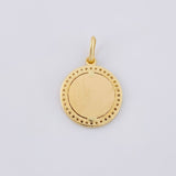 Dije Circulo San Miguel 2.25g / 1 in Oro Amarillo 18K