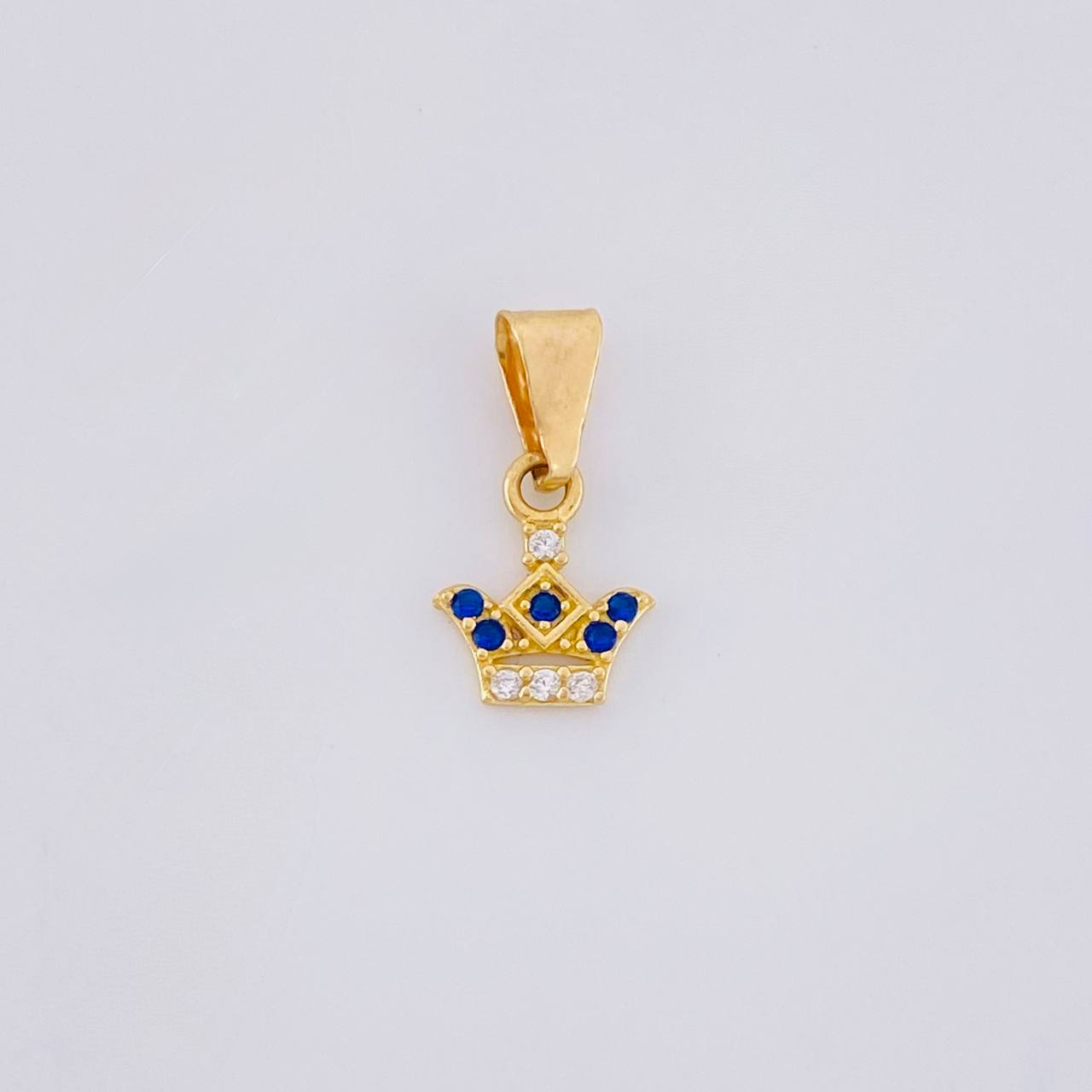Pendant Crown 0.3g / 1/2 in Yellow Gold 18K
