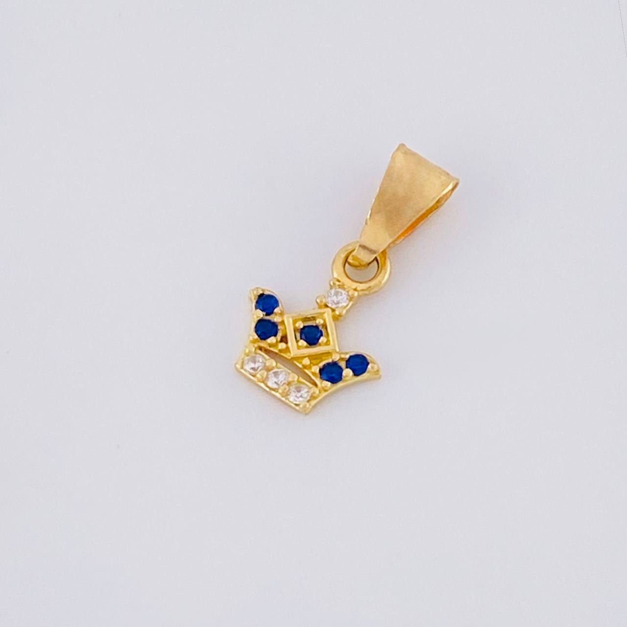 Pendant Crown 0.3g / 1/2 in Yellow Gold 18K