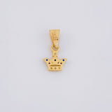 Pendant Crown 0.3g / 1/2 in Yellow Gold 18K