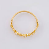 Interspersed Hearts Ring 1.3g / T6 Yellow Gold 18K