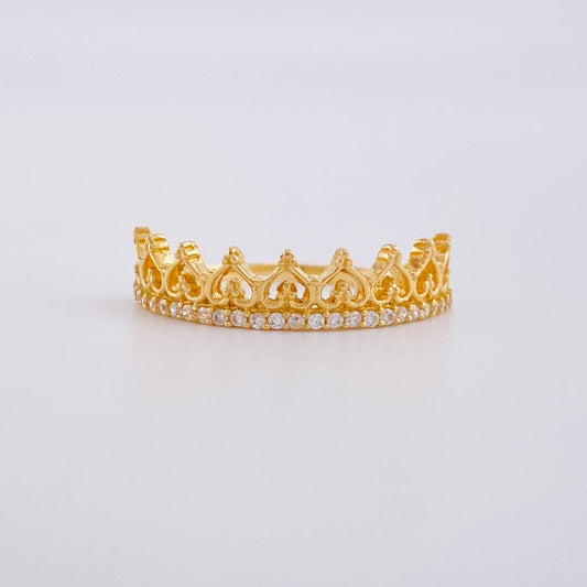 Channel Ring Hearts 1.8g / T6 1/4 Yellow Gold 18K