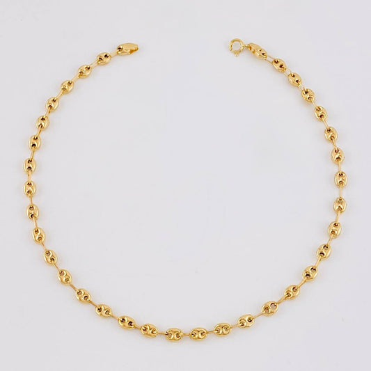 Anklet GC 2.5g / 10 1/4 in / 3.4mm Yellow Gold 18K
