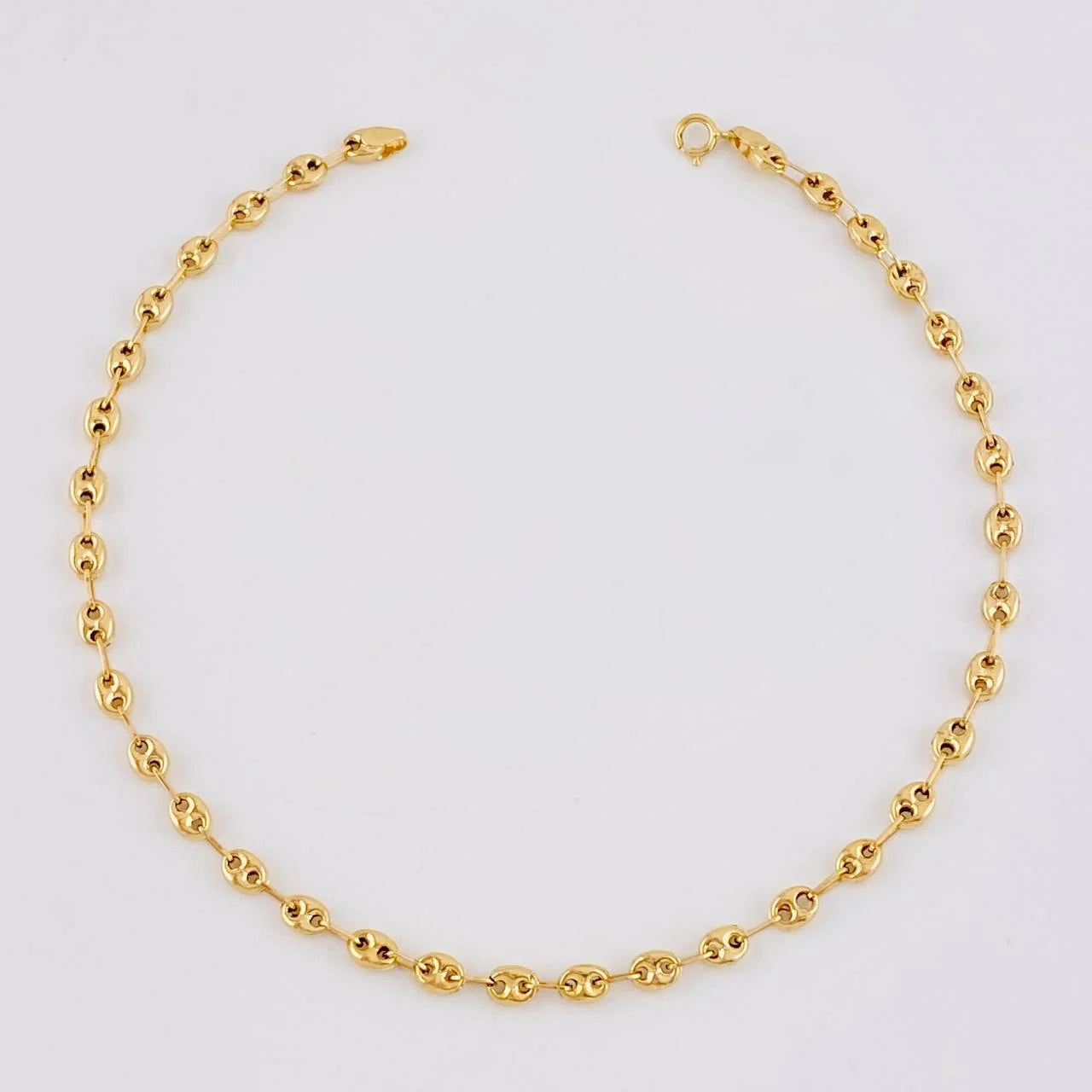 Anklet GC 2.95g / 9 3/4 in / 3.9mm Yellow Gold 18K