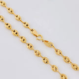 Anklet GC 2.95g / 9 3/4 in / 3.9mm Yellow Gold 18K
