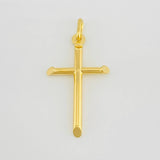 Dije Cruz 1.2g / 1 1/4 in Oro Amarillo 18K