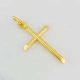 Pendant Cross 1.15g / 1 1/2 in Yellow Gold 18K