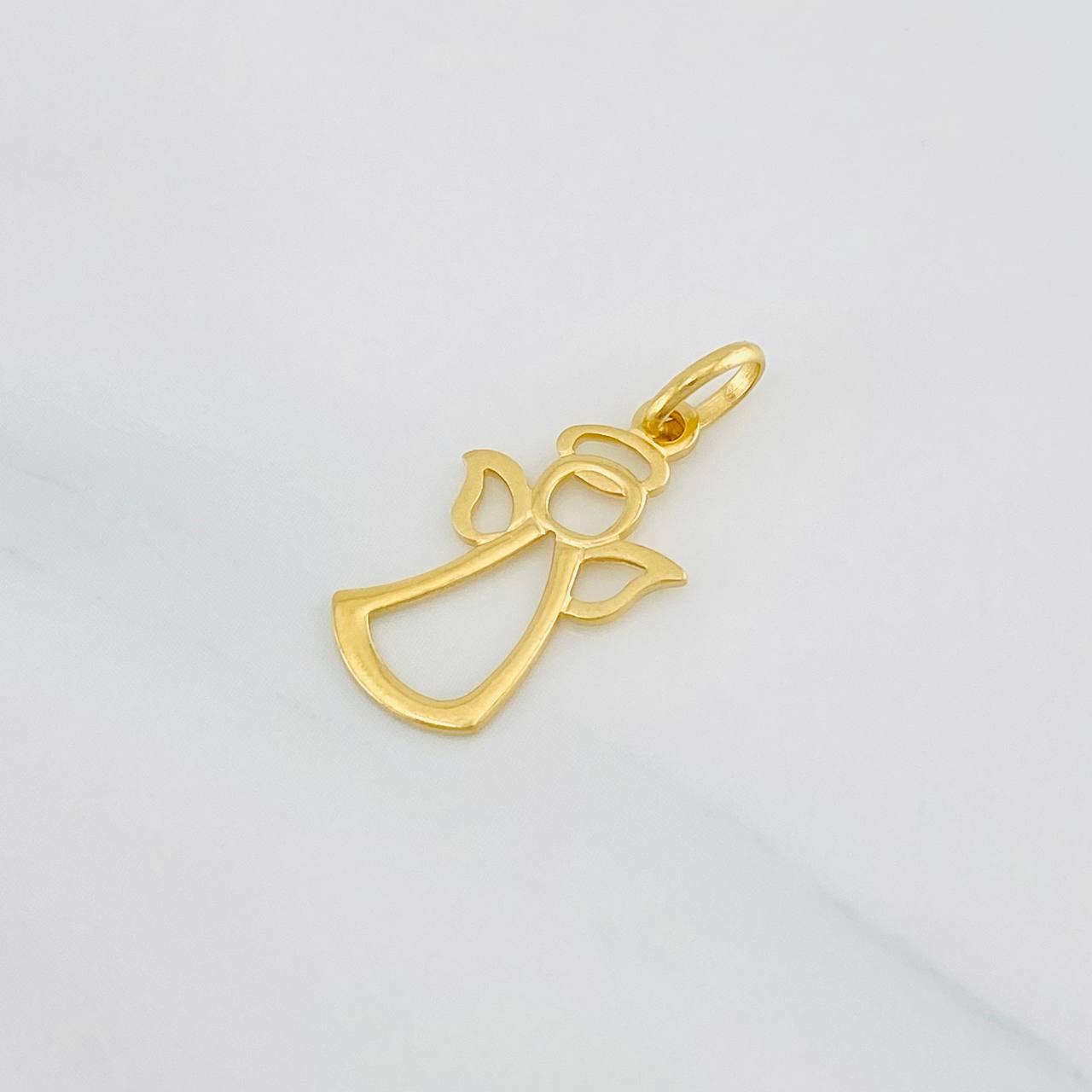 Pendant Angel Silhouette 0.75g / 3/4 in 18K Yellow Gold
